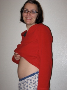 7 weeks pregnant (back in November)